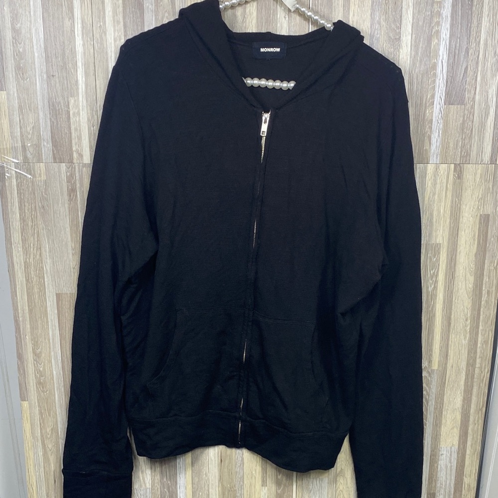 Monrow Classic Black Hoodie